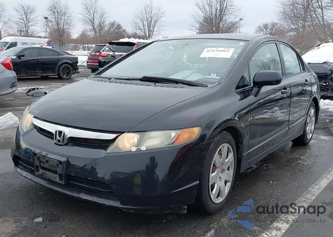 2007 Honda Civic Lx z USA, uszkodzony, nr VIN 2HGFA16517H313324